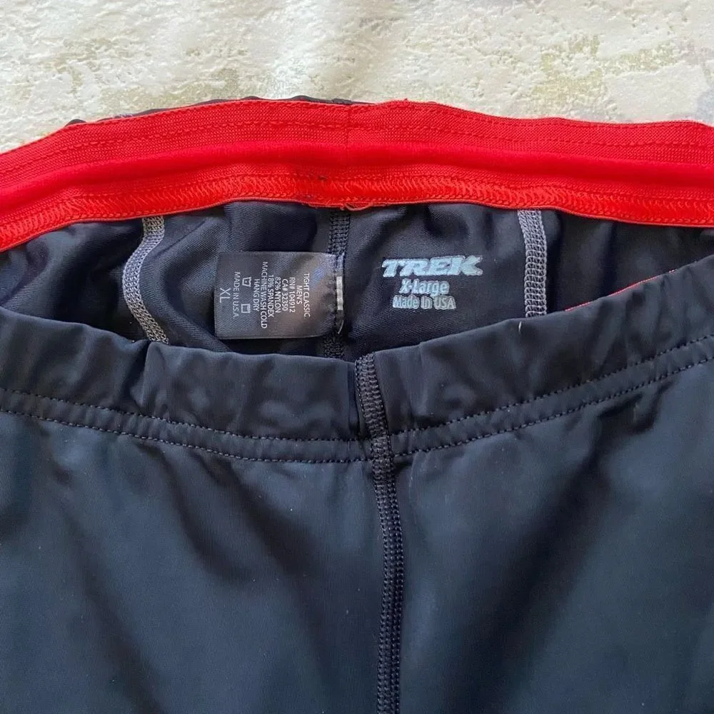 Trek non padded men’s classic tight bike pants reflective detail